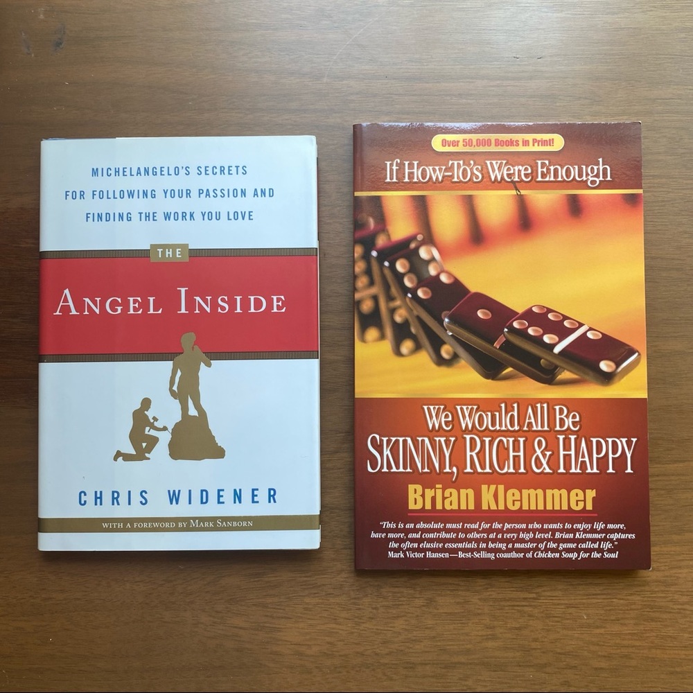 Angel Inside and Brian Klemmer book